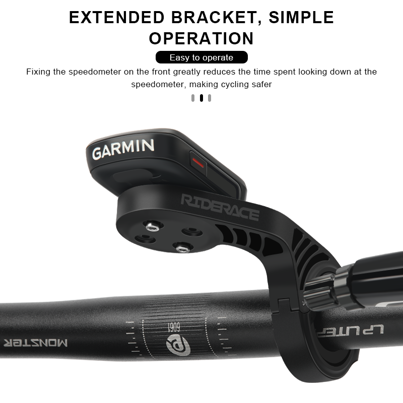 RIDERACE Bike Handlebar Odomet - Cycling Gear Holder ulasan dan harga