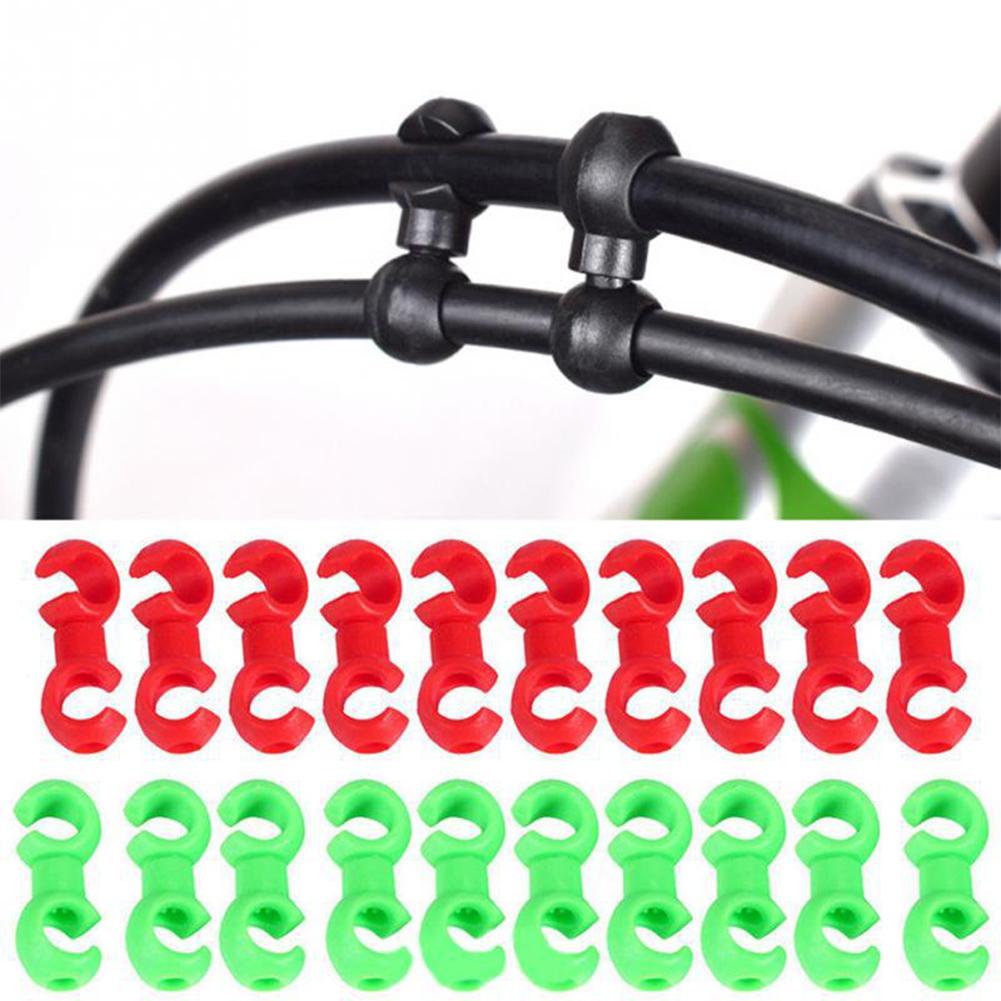 10pcs Bicycle Cable Clip Bicyc - Cycling Gear Guide ulasan dan harga