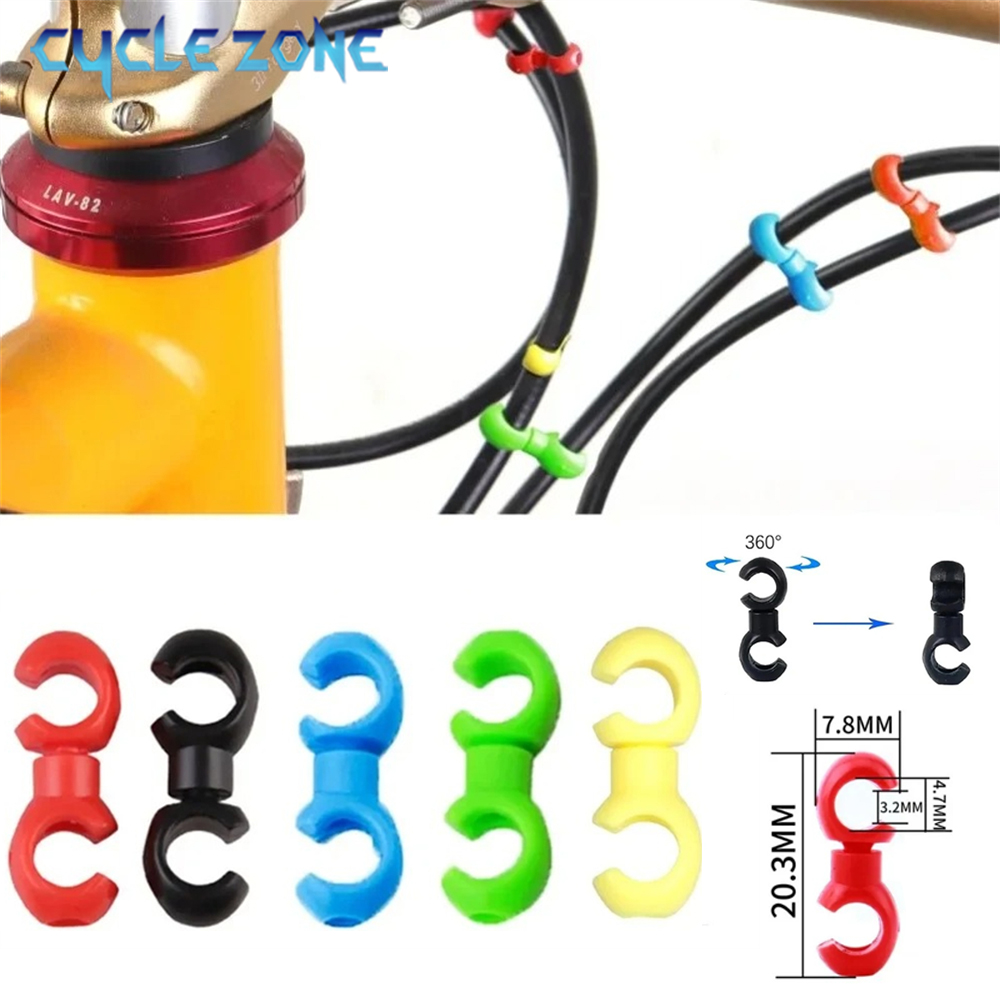 10PCS Rotatable S‑Style Bike C - Cycling Gear Guide ulasan dan harga